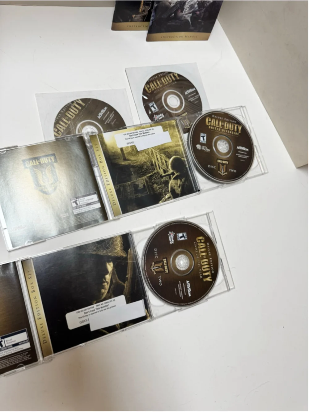Call of Duty, Deluxe Edition Box Set/ Game of the Year/ United Offensive (PC)